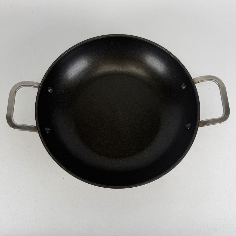 Calphalon 1611 3qt Stainless Steel Nonstick Chef Pan Dual Handle Sauté Pan